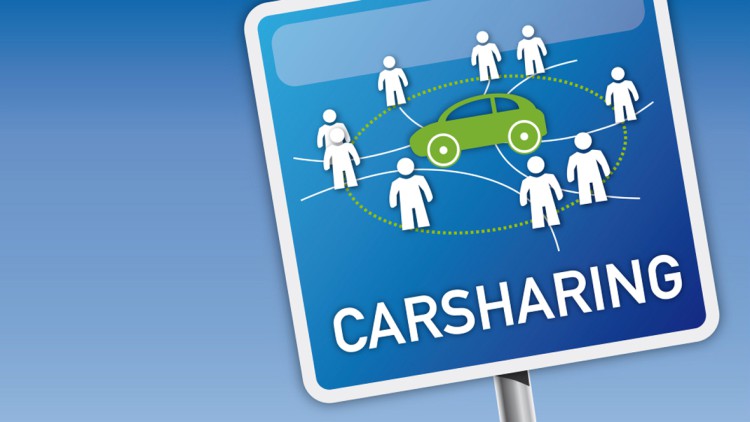 Carsharing Schild