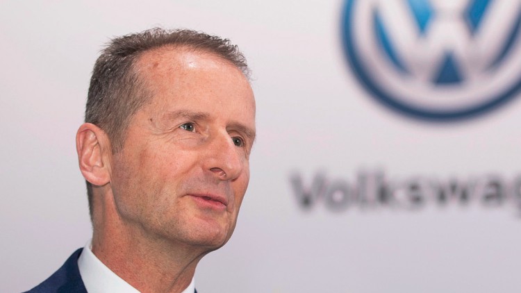 VW-Konzernchef: Neuer Vertrag für Herbert Diess
