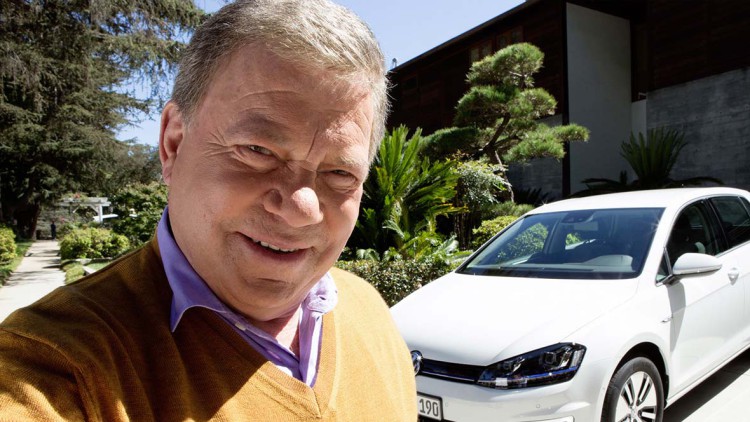 William Shatner wirbt für VW-Elektromobilität