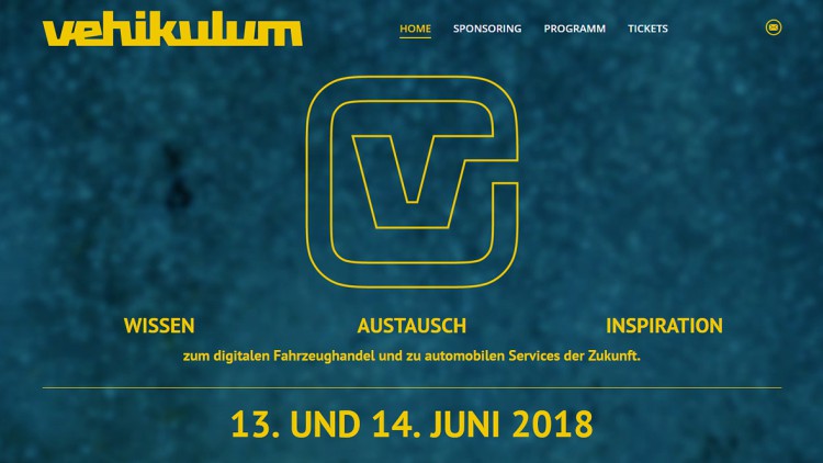 "Vehikulum": Neue Konferenz zum digitalen Autohandel