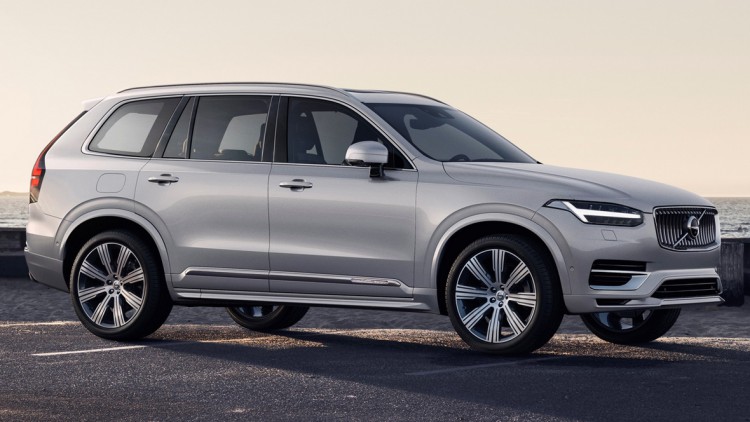 Volvo XC90: Spritsparen mit Strom