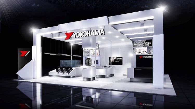 Yokohama Messestand Tokyo Motor Show 