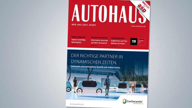 Cover der Ausgabe AUTOHAUS 19/2024