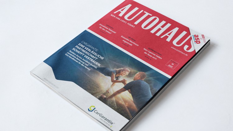 Cover der AUTOHAUS-Ausgabe 19/2025