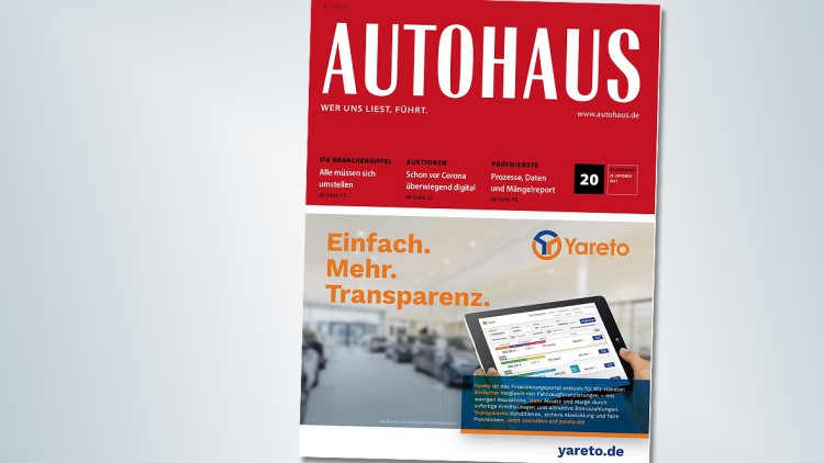 Digitale Ausgabe: Die Top-Themen von AUTOHAUS 20/2021 - mit Video