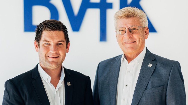 Ansgar Klein (re.) und Sven Allinger bilden künftig das Führungsduo des BVfK.