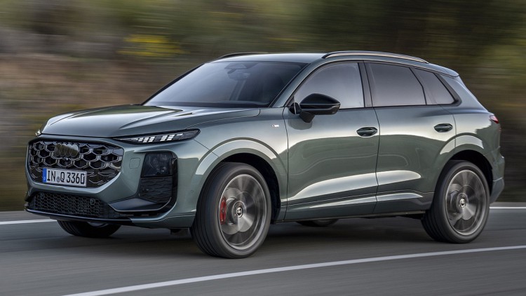 Audi Q3 Fahrt