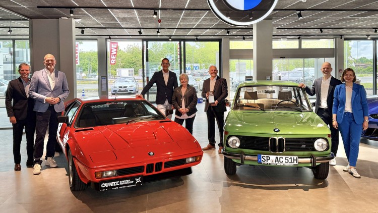 Das Autohaus Cuntz und BMW blicken auf ein halbes Jahrhundert erfolgreicher Zusammenarbeit zurück.