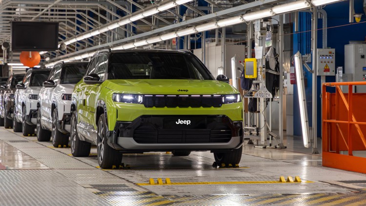 Autoindustrie Produktion Werk Jeep
