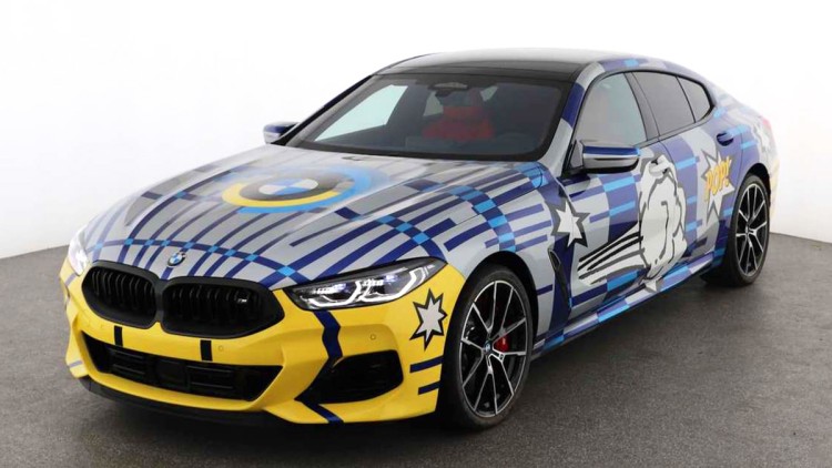 BMW M850i xDrive Gran Coupé, Jeff Koons