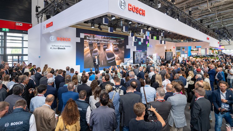 Bosch-Stand auf der IAA 2025