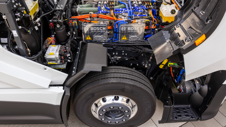 Brennstoffzelle LKW
