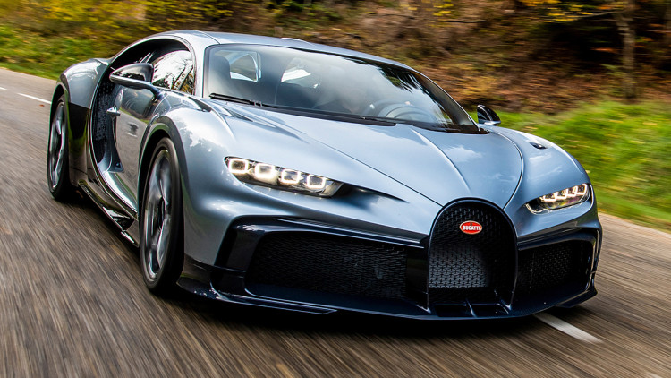 Bugatti Chiron Profilée