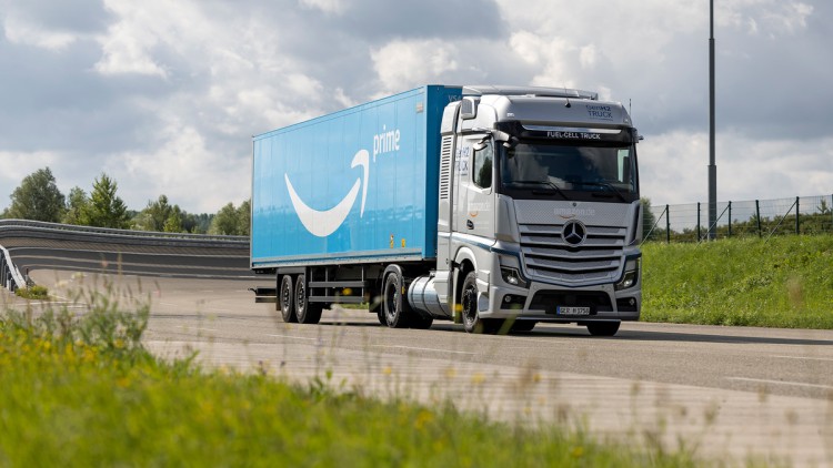 Daimler Truck Wasserstoff-LKW