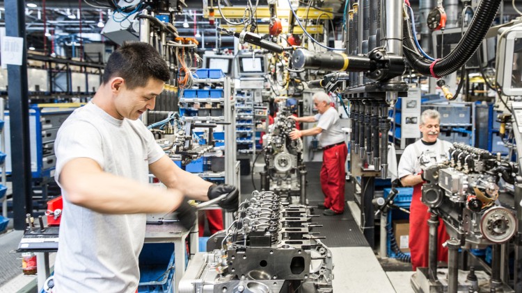 Deutz, Produktion, Motor