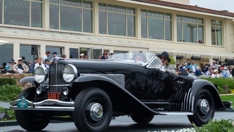 Oldtimer-Show in Pebble Beach: Auto von Clark Gable gewinnt 
