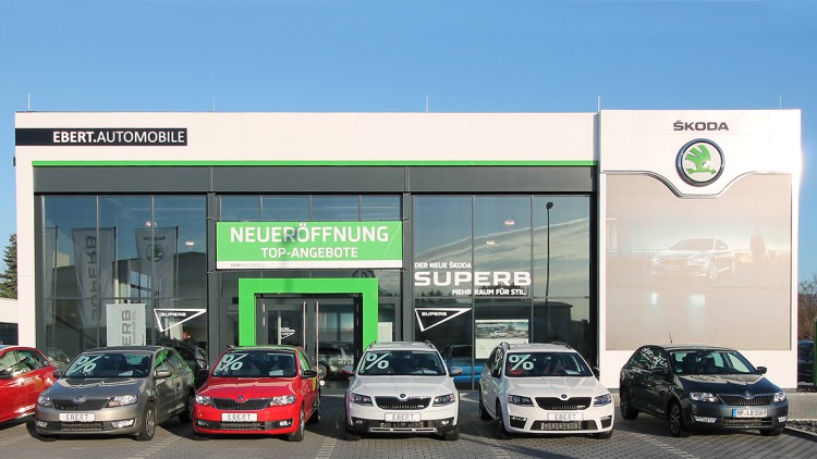 Bensheim: Ebert-Gruppe mit neuem Skoda-Standort