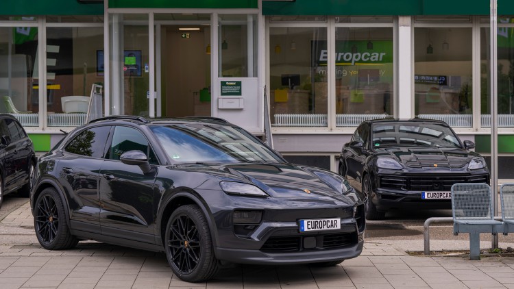 Porsche bei Europcar