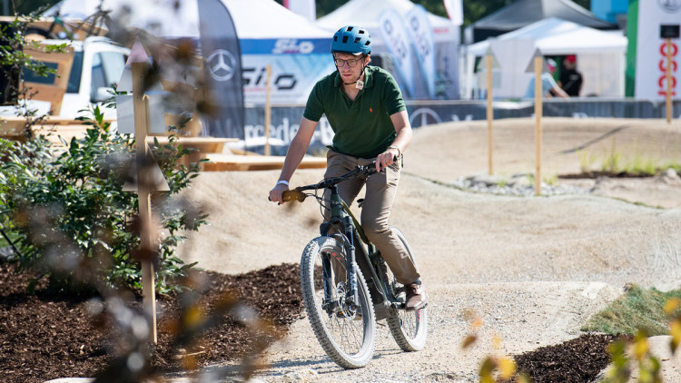 Fahrradteststrecke IAA Mobility