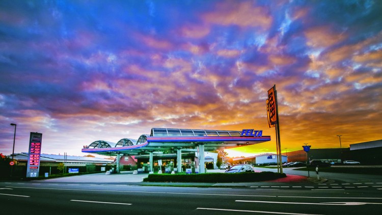 Felta-Tankstelle in Visbek