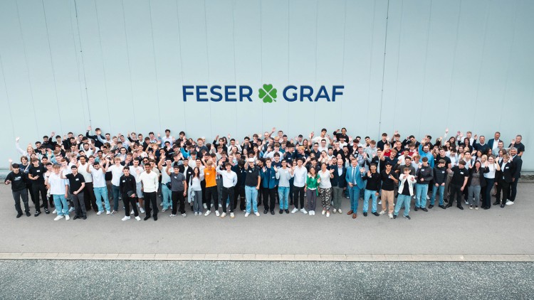 Auszubildende der Feser-Graf-Gruppe