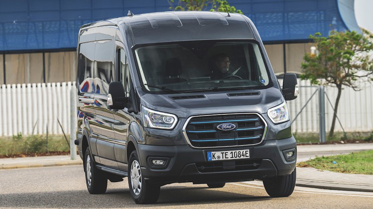 Fahrbericht Ford E-Transit: Mächtig aufgeladen