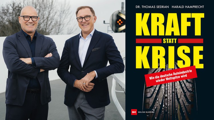 Experten Sedran (re.) und Harald Hamprecht: "Die Auto-Republik steckt im Perfect Storm."