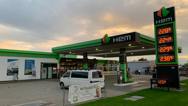 Die HEM Tankstelle Dardesheim