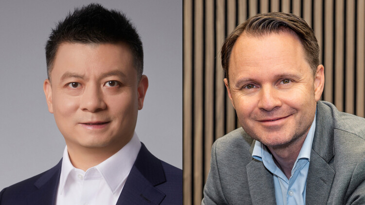 Jeff Zhang und Rolf Michl bilden künftig das Board of Management von Audi China.