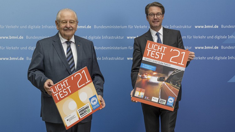 Licht-Test-Plakette 2021