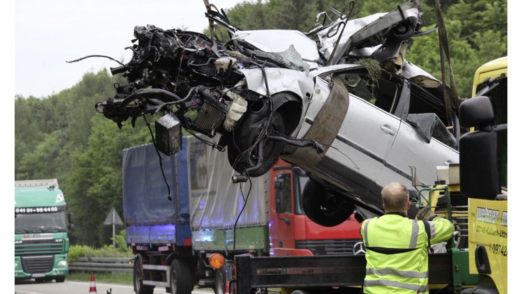 Vorjahresvergleich: Fast 84.000 weniger Unfälle im ersten Quartal 2021