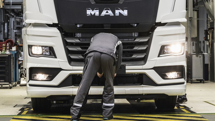 MAN-Produktion in München