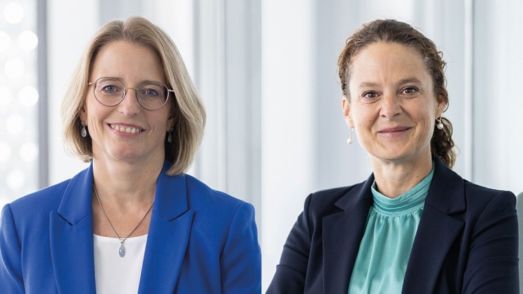 Manuela ­Voigt und Verena Roth