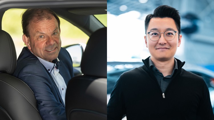 Markus Schrick und Kai Qian