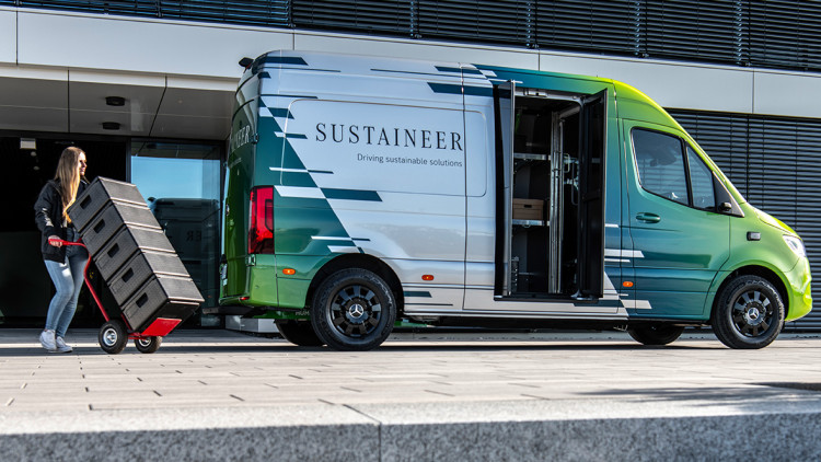 Mercedes Sustaineer: Transporter mit besonderer Wohlfühl-Heizung