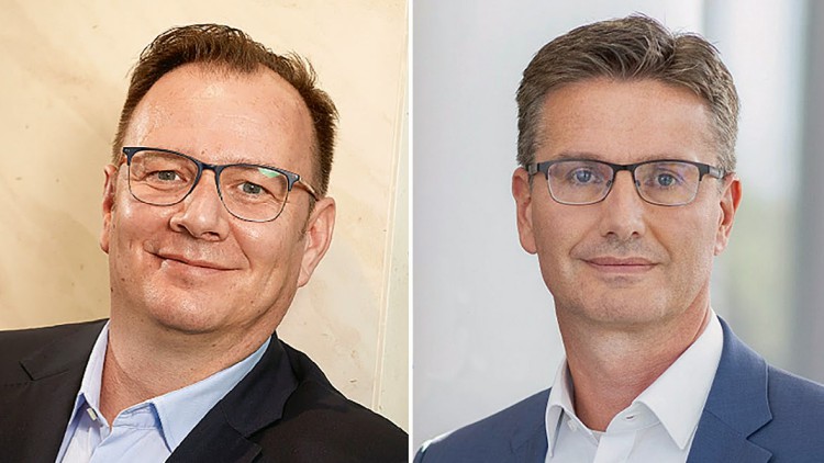 Oliver Brede, Head of Insurance und Maik Kynast Bereichsleiter Vertrieb Mobilität