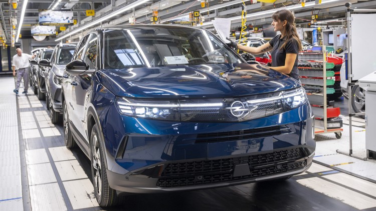Opel-Produktion des Grandland in Eisenach