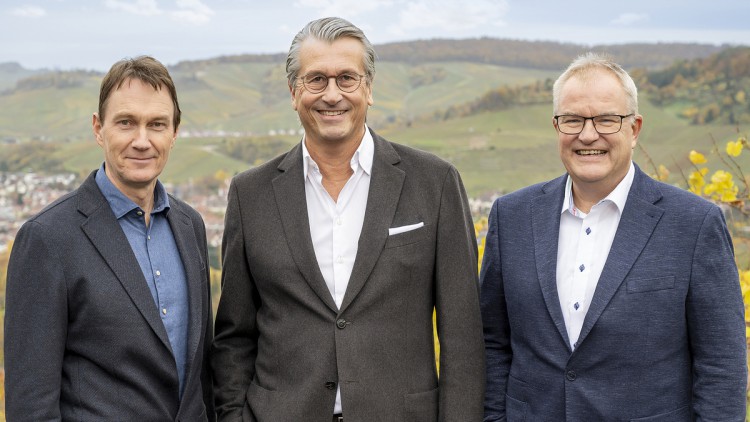 Peter Schloz (li.), Marcus Lorinser und Ludger Wendeler (re.)