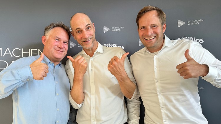 Philip Leuchtenberger, Steven Zielke und Martin Leuchtenberger