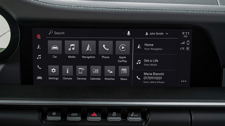 Porsche Communication Management 6.0: Zeigen und sagen