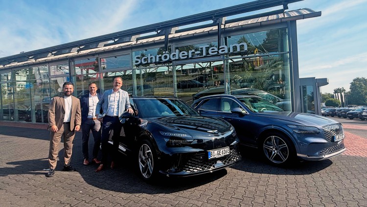 Neue Partnerschaft: Schröder Team wird Genesis-Händler