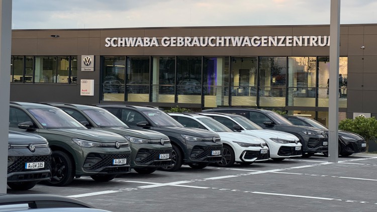 Schwaba Gebrauchtwagenzentrum in Gersthofen: Ein Standort, klare Prozesse Eröffnung SCHWABA Gebrauchtwagenzentrum