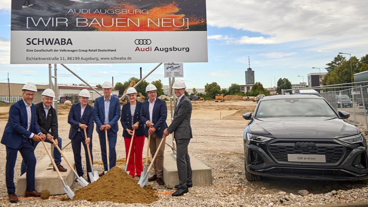 Audi Augsburg Spatenstich