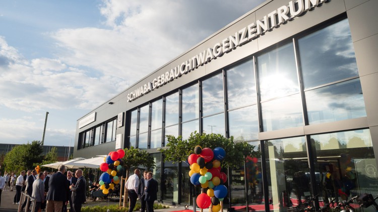 Eröffnung SCHWABA Gebrauchtwagenzentrum