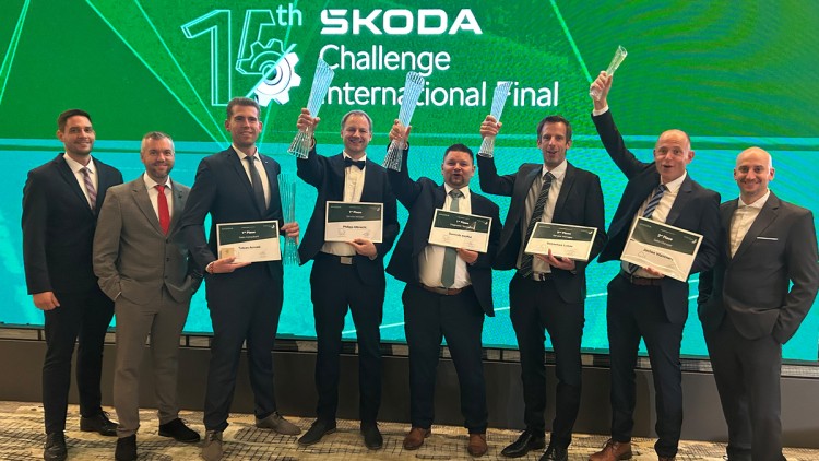 Weltfinale in Polen: Drei WM-Titel für deutsche Skoda-Partner