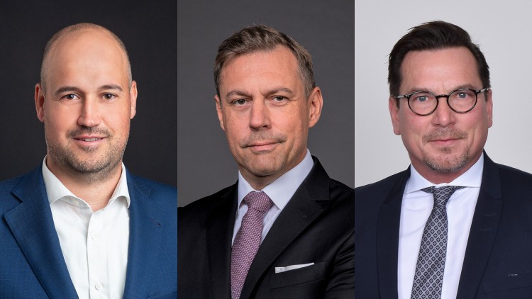 Thomas Nawrath, Sascha Löhning, Jörg Kamenz (v.li.)