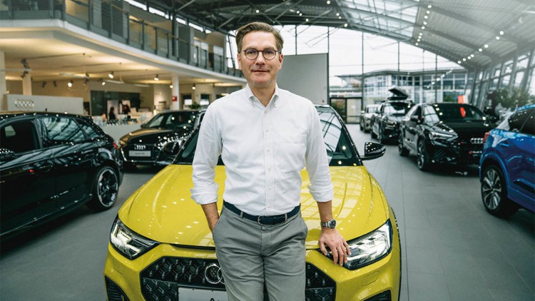 Richard Stadler, Geschäftsführer der Autohaus-Gruppe Spindler