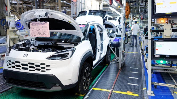 Toyota, Werk, Valenciennes, Produktion