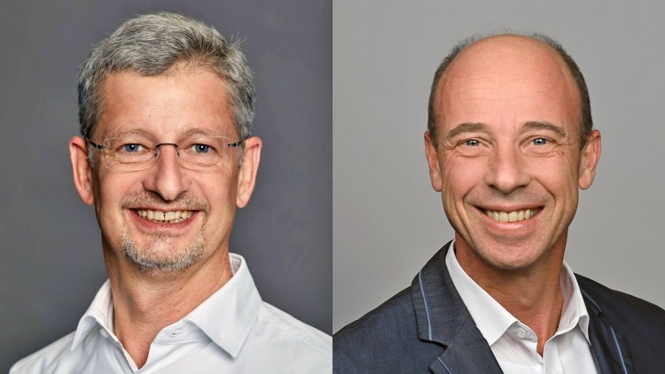 Udo Müller (li.) und Thomas Schek