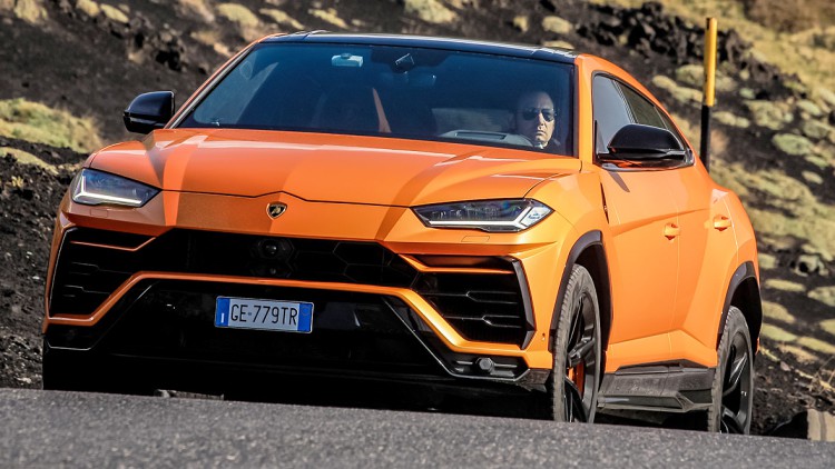 Lamborghini Urus auf Sizilien